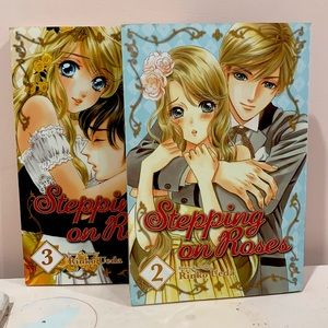 Stepping in roses manga book 2 and 3